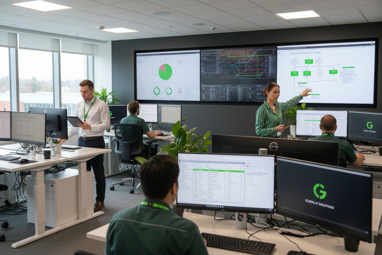 IT support command center