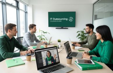 it outsourcing teamwork collaboration